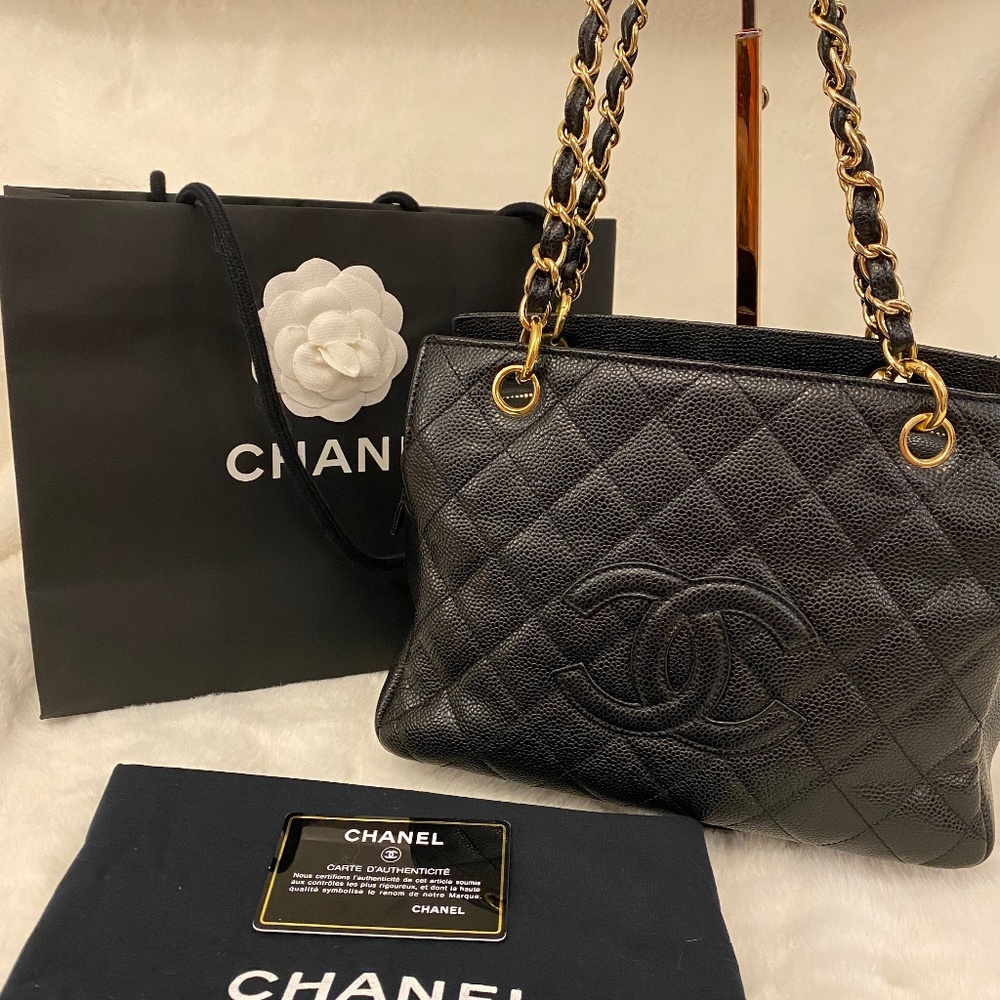 Authentic Chanel Petite Timeless Tote PTT